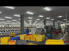 100% স্পন পলিস্টার থ্রেড সেলাই শিল্পের জন্য রঙিন রঙ