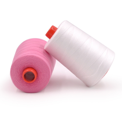 100% পলিস্টার সেলাইয়ের থ্রেড 40/2 40s/2 402 3000 Yards Spot With Different Colors
