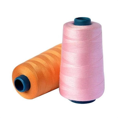 100% পলিস্টার সেলাইয়ের থ্রেড 40/2 40s/2 402 3000 Yards Spot With Different Colors