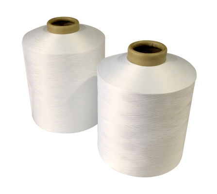 কাঁচা সাদা DTY 100% পলিস্টার ফিলামেন্ট গার্ন 150D/36F, 150d/48f, 150D/48F/2
