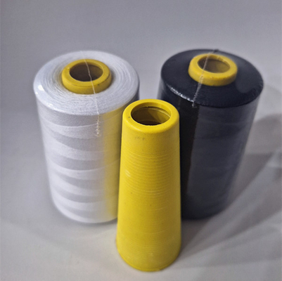 Tkt 80 60 Ne 40/2 50/2 60/2 গার্মেন্টস আনুষাঙ্গিক স্পনড পলিস্টার গার্ন 100% পলিস্টার রঙিন