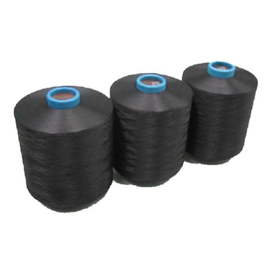 কালো রং NIM SD 150D 300D 100% পলিস্টার ফিলামেন্ট গার্ন প্রিন্টিংয়ের জন্য