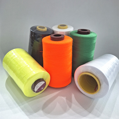 স্টক লট রং 40/2 100% পলিস্টার সেলাই থ্রেড 3000Yards/Cone