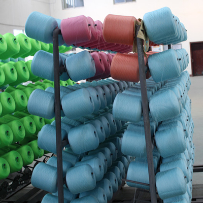 সাদা, কালো, রঙ 100% পলিস্টার স্পুন ইয়ার্ড 40S/2 1.25kg/কন