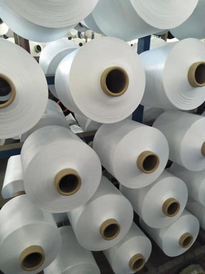 150D/48F কাঁচা সাদা NIM DTY পলিস্টার গার্ন NIM, SIM, HIM