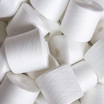 40s/2, 30s/2 Raw White 100% Polyester Core Spun Yarn কারখানার দাম