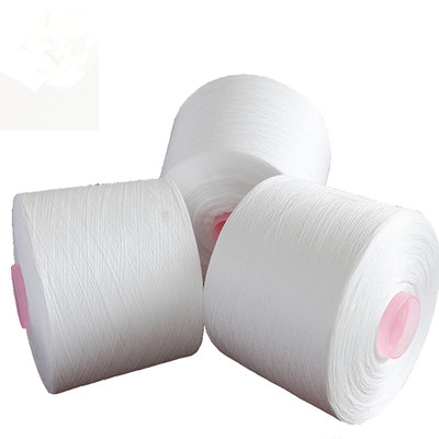 High Tenacity 100% Polyester Plastic Cone Yarn 40/2 Dyed 100% Polyester Ring Spun Yarn