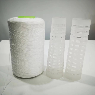 60/2 60/3 60s অপটিক্যাল হোয়াইট কাঁচা হোয়াইট 100% পলিস্টার স্পুন গার্ন সেলাইয়ের জন্য থ্রেড